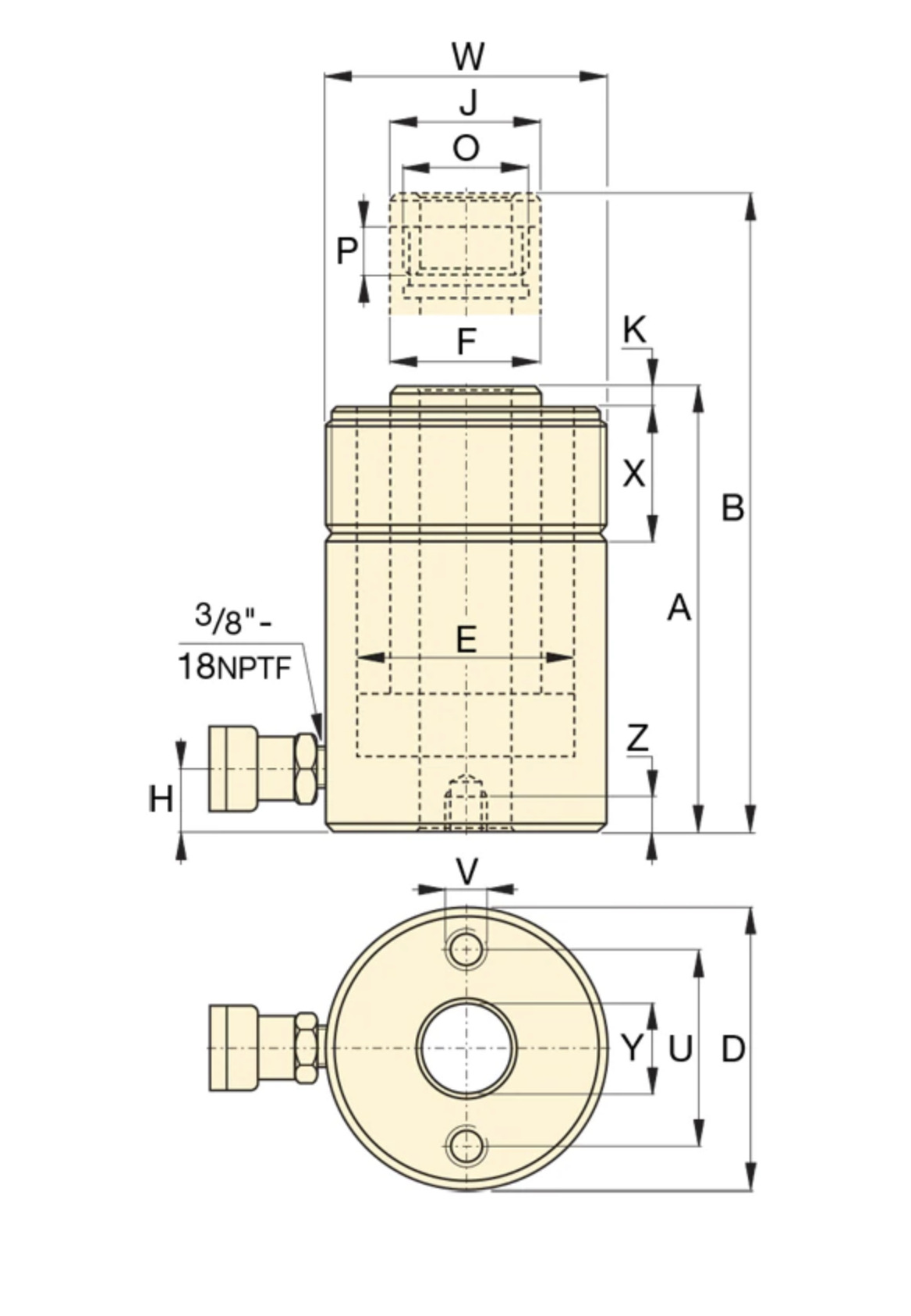 CILINDROS HIDRÁULICOS DE 10 A 100